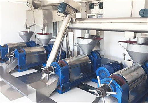 small soybean oil plant